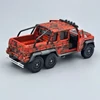 Mercedes G63 AMG 6x6 piros 1:64 ERA modellautó