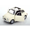 Fiat 500 F 1968 Custom 1:12 KKScale krém autó modell