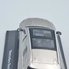 Mercedes Benz GLS X167 1:43 Herpa ezüst autó modell