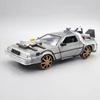 Delorean Time Machine 3. világítós Jada fém modell autó