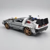 Delorean Time Machine 3. világítós Jada fém modell autó