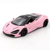 McLaren 720S Kinsmart világosrózsaszín játékautó