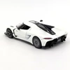 Koenigsegg Jesko Absolut Kinsmart fehér kisautó
