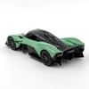 Aston Martin Valkyrie Kinsmart zöld játékautó