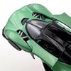 Aston Martin Valkyrie Kinsmart zöld játékautó