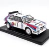 Lancia Delta S4 #7 Monte-Carlo 1986 1:24 Atlas retró versenyautó modell