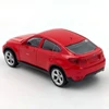 BMW X6 1:43 piros modellautó Rastar