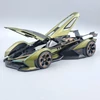 Lamborghini V12 Grand Turismo 1:18 zöld Maisto autó modell