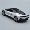 McLaren GT Welly modell autó ezüst kisautó