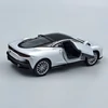 McLaren GT Welly modell autó ezüst kisautó