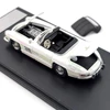 Mercedes Benz 300SL Roadster 1:64 fehér autó modell