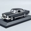 Mercedes Benz S-Class 280SE 1:43 fekete retró Maxichamps autó modell