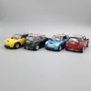 Mini Cooper S Angol zászlós bordó Kinsmart fémautó