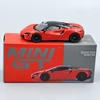 McLaren Artura 1:64 piros Mini Gt 532 fém autó modell