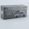 Fiat Abarth 595 LB-Works szürke 1:64 995 Mini Gt autómodell