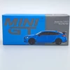 Honda Civic Type-R 1:64 kék 637 MiniGt autó modell