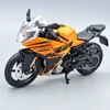 KTM RC 390 1:12 Maisto motorkerékpár modell