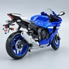 Yamaha YZF-R1 2021 1:12 Maisto motorkerékpár modell