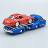 Mercedes Renntransporter + 300Sl 1:64 norev modell autó