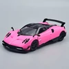 Pagani Huayra BC 2016 sötétrózsaszín Kinsmart kisautó