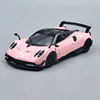 Pagani Huayra BC 2016 világosrózsaszín Kinsmart kisautó