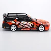 Nissan Stagea R34 1:64 PopRace fém modell autó