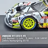  Porsche 911 GT3 Nürburgring 2019 #8 1:43 IXO fém autó modell