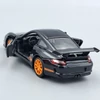 Porsche 911 GT3 RS fekete Welly modell autó