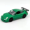Porsche 911 GT3 RS zöld Welly modellautó