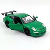Porsche 911 GT3 RS zöld Welly modellautó