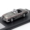  Mercedes Benz 300SL Roadster 1:64 szürke retró modell autó