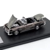  Mercedes Benz 300SL Roadster 1:64 szürke retró modell autó