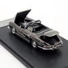  Mercedes Benz 300SL Roadster 1:64 szürke retró modell autó