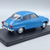 Saab 96 V4 1970 1:24 retró Atlas modellautó kék