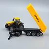 JCB 8250 traktor és trailer 1:87 Siku autómodell