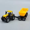 JCB 8250 traktor és trailer 1:87 Siku autómodell