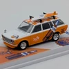 Datsun Bluebird 510 Wagon 1:64 Fanta retró modellautó