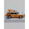 Datsun Bluebird 510 Wagon 1:64 Fanta retró modellautó