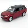 Range rover sport 1:36 tayumo red autó modell, játékautó