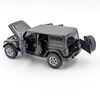 Jeep Wrangler Sahara 1:32 Tayumo Fekete modellautó