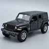 Jeep Wrangler Sahara 1:32 Tayumo Fekete modellautó