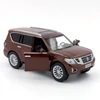 Nissan Patrol Y62 1:36 Tayumo barna játékautó