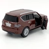 Nissan Patrol Y62 1:36 Tayumo barna játékautó