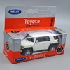Toyota FJ Cruiser fehér Welly fém autómodell