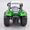 Játék traktor 15 cm fém és műanyag hátrahúzós