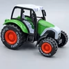 Játék traktor 15 cm fém és műanyag hátrahúzós