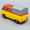 Volkswagen T1 Pick-Up sárga-piros retró autómodell