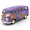 Volkswagen Van Samba Hippy 1:25 lila Maisto játékautó