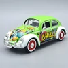 Volkswagen Beetle Graffiti mintás 1:24 fém autó modell-die cast