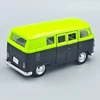 Volkswagen T1 Bus 1963 fekete-almazöld Welly autómodell